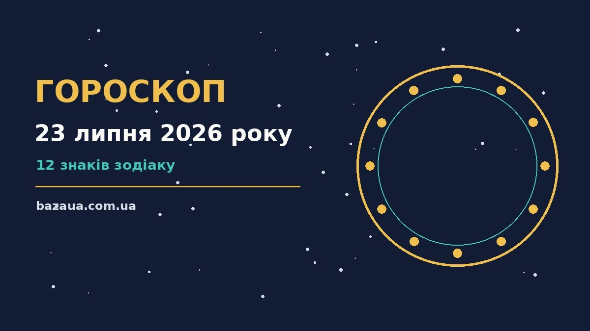 Гороскоп на 23 липня 2026 року: головні підказки дня для планів і важливих справ