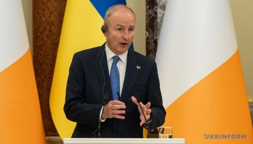 Хто представив пакет Ірландії на 125 млн євро: ролі Мартіна, Макенті та Зеленського