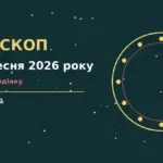 Зоряне небо восени, світанок над містом, символ щоденного гороскопу на 22 вересня 2026 року