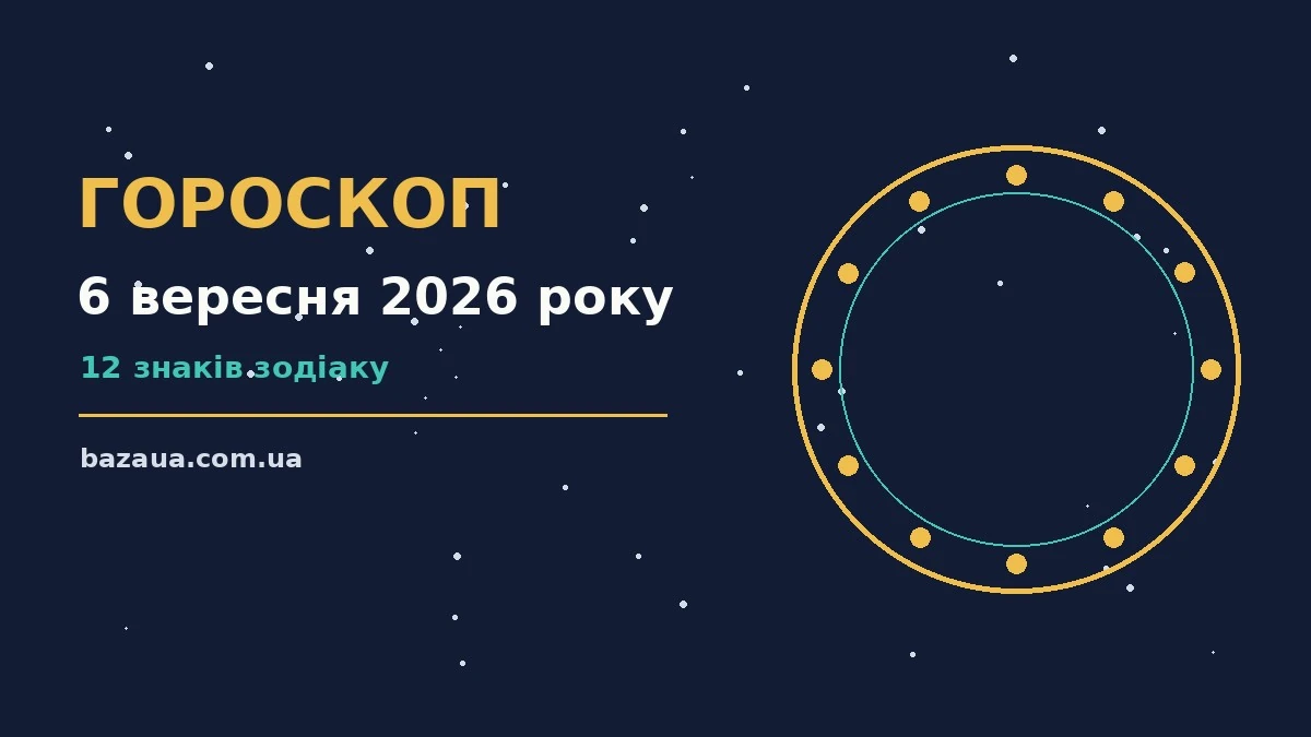 Гороскоп на 6 вересня 2026 року: підказки для всіх знаків Зодіаку про стосунки, спілкування та особисті межі