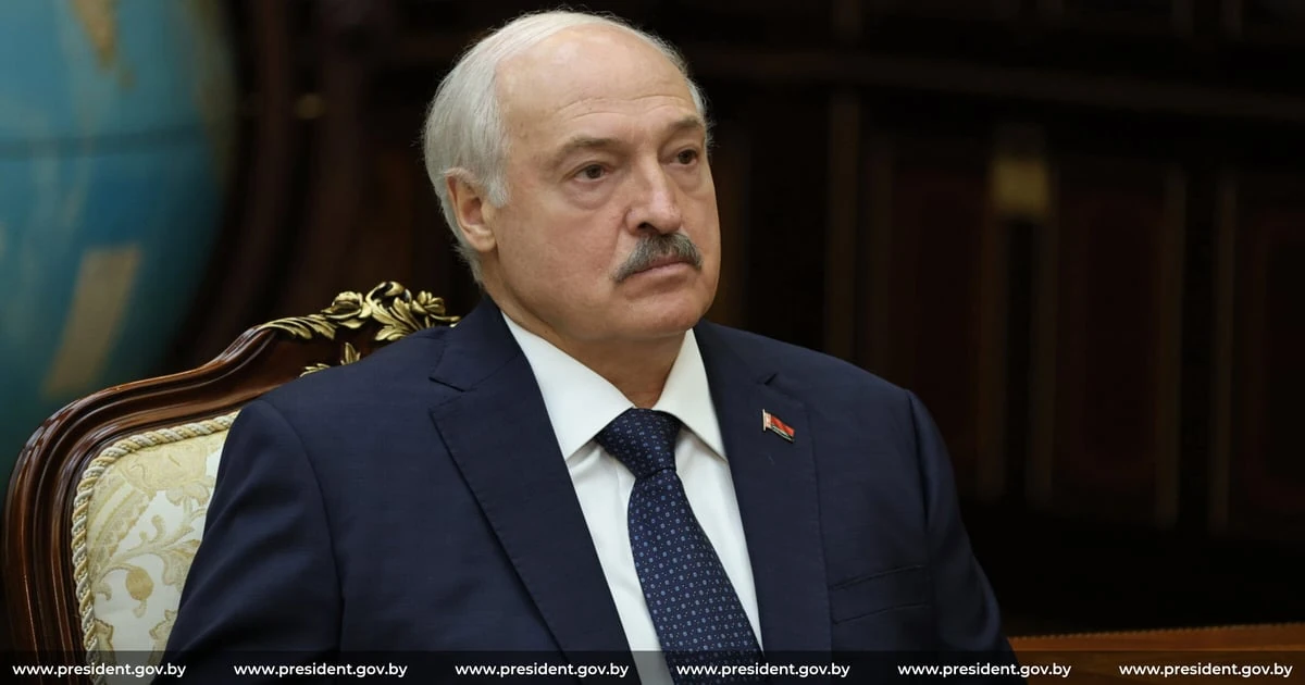 Самопроголошений президент Білорусі Олександр Лукашенко