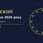 Космічний фон для щоденного гороскопу на 5 жовтня 2026 року з м'яким зоряним небом