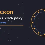 Зодіакальний круг із нотатками і чашкою кави
