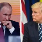 Президент США Дональд Трамп виступає перед журналістами в Білому домі